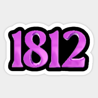 WAR OF 1812 BALTIMORE DESIGN Sticker